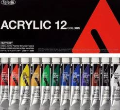 Holbein Zestaw farb akrylowych Heavy Body Acrylic - - 12 kolorów x 20 ml > Farby Akrylowe