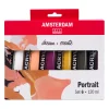 Amsterdam Zestaw farb akrylowych, Portrait - - 6 kolorów x 120 ml