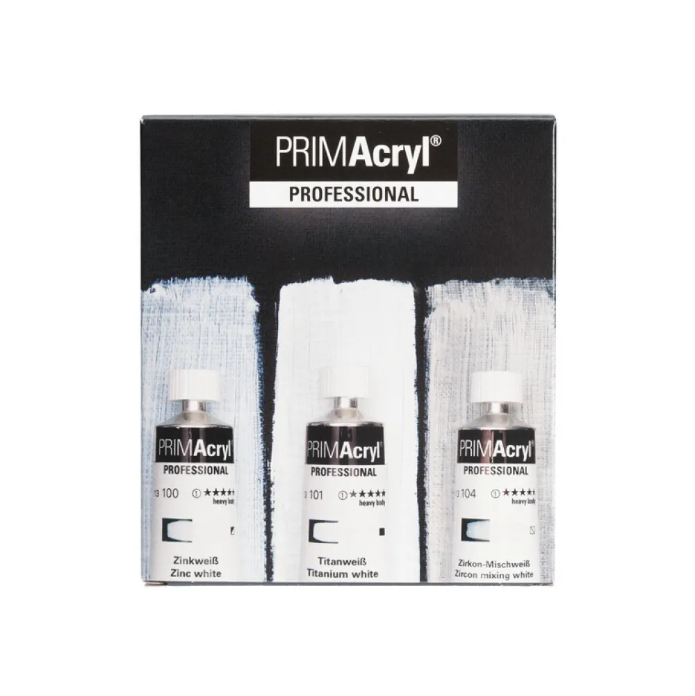 Schmincke Zestaw farb akrylowych PRIMAcryl Black Shades - - 3 x 35 ml > Farby Akrylowe
