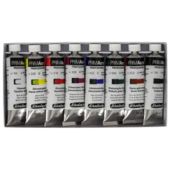 Schmincke Zestaw farb akrylowych PRIMAcryl - - 8 x 60 ml > Farby Akrylowe