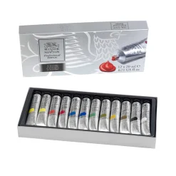 Winsor & Newton Zestaw farb akrylowych Professional - - 12 kolorów x 20 ml > Farby Akrylowe