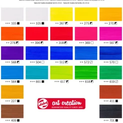 Talens Art Creation Zestaw farb akrylowych - - 24 kolory x 12 ml ><noscript><img width=