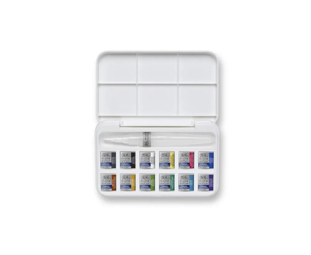 Winsor & Newton Zestaw farb akwarelowych Cotman - - 12 kolorów > Farby Akwarelowe