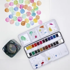 Winsor & Newton Zestaw farb akwarelowych Cotman Studio - - 24 kolory > Farby Akwarelowe