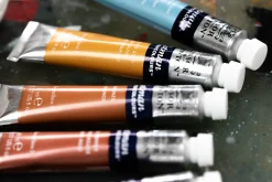 Winsor & Newton Zestaw farb akwarelowych Cotman Metallic - - 6 kolorów x 8 ml