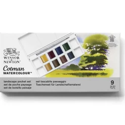 Winsor & Newton Zestaw farb akwarelowych Cotman Landscape - - 8 kolorów > Farby Akwarelowe