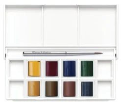 Winsor & Newton Zestaw farb akwarelowych Cotman Landscape - - 8 kolorów ><noscript><img width=