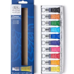 Winsor & Newton Zestaw farb akwarelowych Cotman - - 10 kolorów x 5 ml