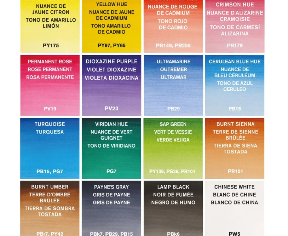 Winsor & Newton Zestaw farb akwarelowych Cotman Deluxe - - 16 kolorów > Farby Akwarelowe