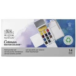 Winsor & Newton Zestaw farb akwarelowych Cotman Field - - 12 kolorów > Farby Akwarelowe