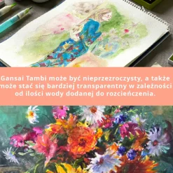 Kuretake Zestaw farb akwarelowych Limited Edition Gansai Tambi - - 100 kolorów
