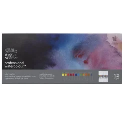 Winsor & Newton Zestaw farb akwarelowych Professional - - 12 kolorów x 5 ml > Farby Akwarelowe