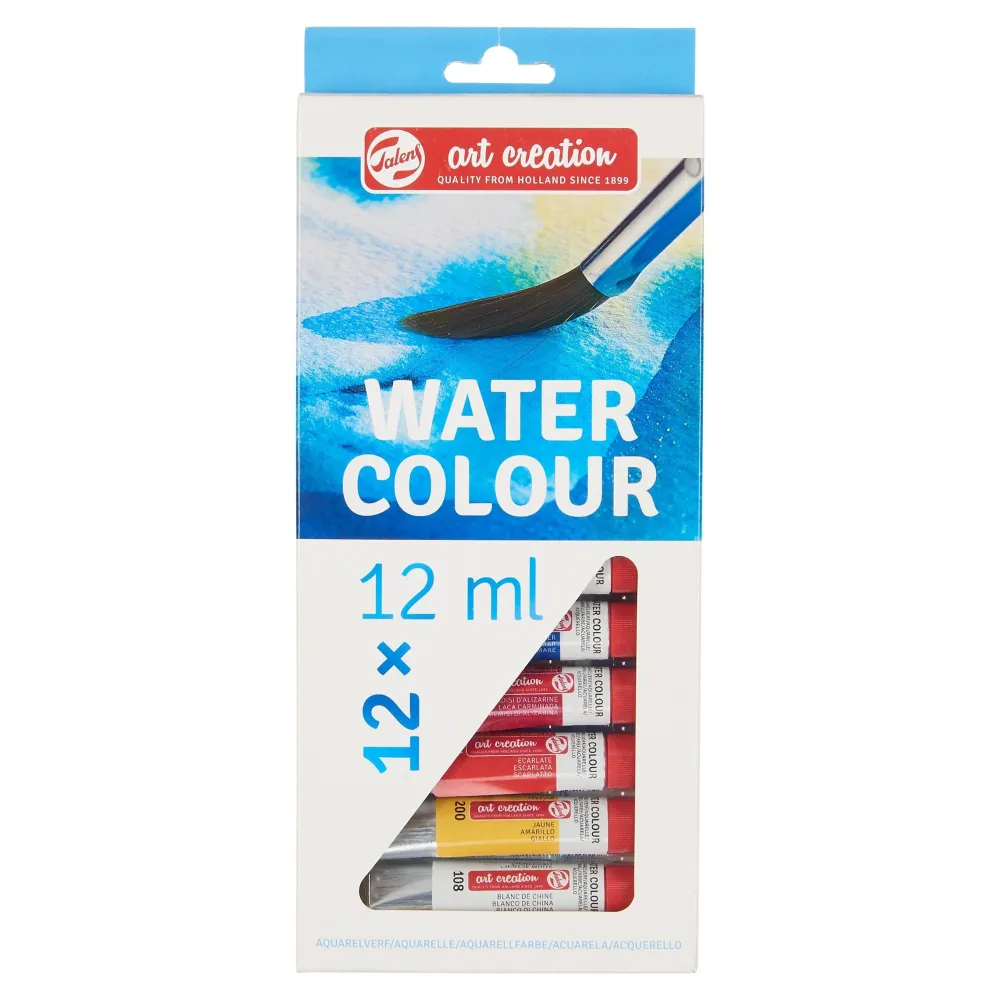 Talens Art Creation Zestaw farb akwarelowych - - 12 kolorów x 12 ml