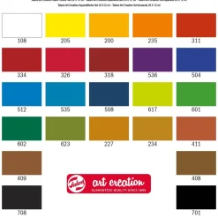 Talens Art Creation Zestaw farb akwarelowych w tubkach - - 24 kolory x 12 ml