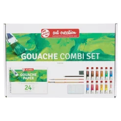 Talens Art Creation Zestaw farb gwaszy Combiset - - 12 kolorów x 12 ml > Farby Gwasze I Tempery