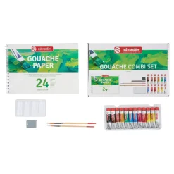 Talens Art Creation Zestaw farb gwaszy Combiset - - 12 kolorów x 12 ml > Farby Gwasze I Tempery