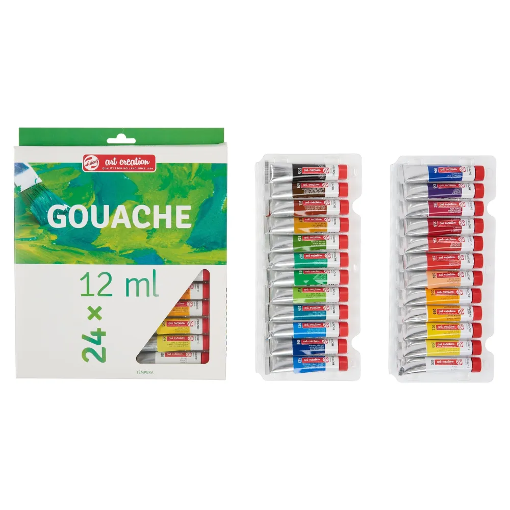 Talens Art Creation Zestaw farb gwaszy - - 24 kolory x 12 ml