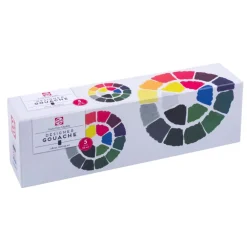 Talens Zestaw farb gwaszy w słoiczkach - - 5 kolorów x 50 ml