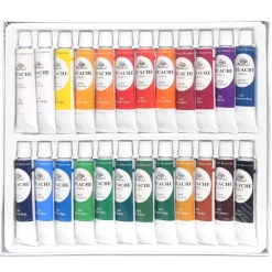 Phoenix Zestaw farb gwaszy w tubkach - - 24 kolory x 12 ml > Farby Gwasze I Tempery