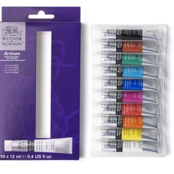 Winsor & Newton Zestaw farb olejnych Artisan - - 10 kolorów x 12 ml