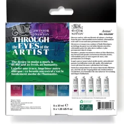 Winsor & Newton Zestaw farb olejnych Artists' Oil Colour Historic - - 5 x 37 ml