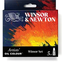 Winsor & Newton Zestaw farb olejnych Artists' Oil Colour Winsor - - 5 x 37 ml