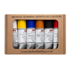 Michael Harding Zestaw farb olejnych Introductory - - 6 x 40 ml