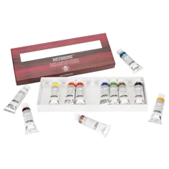 Schmincke Zestaw farb olejnych Mussini - - 12 kolorów x 15 ml ><noscript><img width=