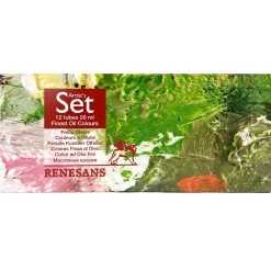 Renesans Zestaw farb olejnych Olej for Art - - 12 kolorów x 20 ml