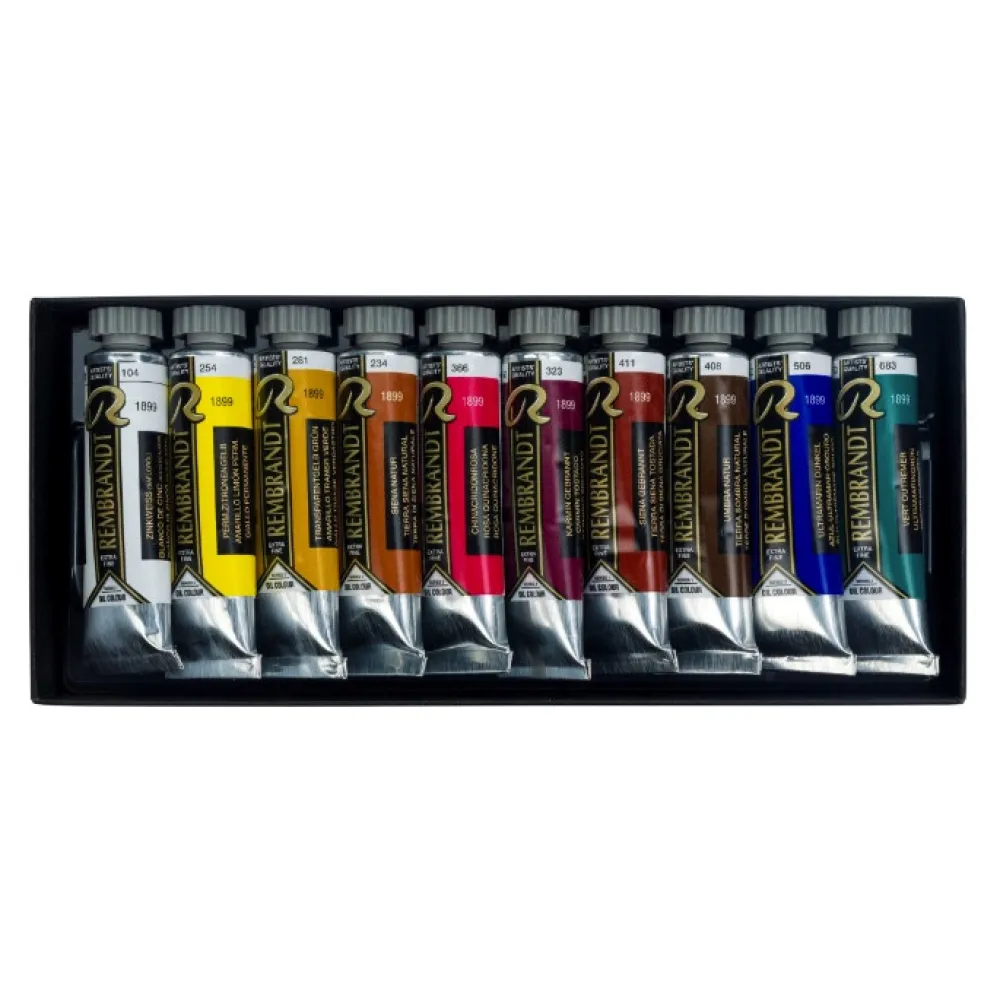 Rembrandt Zestaw farb olejnych Portrait - - 10 kolorów x 15 ml > Farby Olejne
