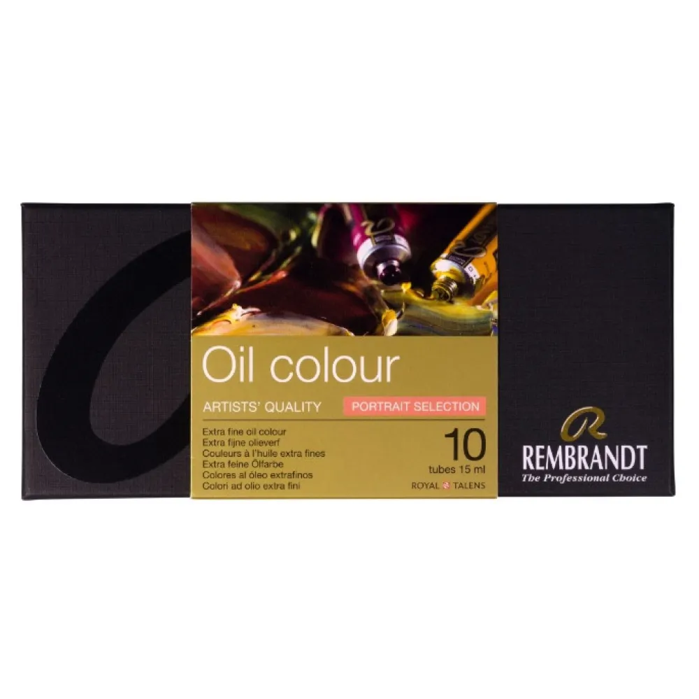 Rembrandt Zestaw farb olejnych Portrait - - 10 kolorów x 15 ml > Farby Olejne