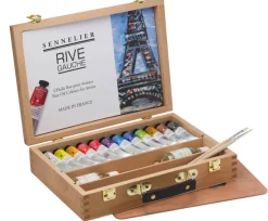 Sennelier Zestaw farb olejnych Rive Gauche - - 12 x 40 ml ><noscript><img width=