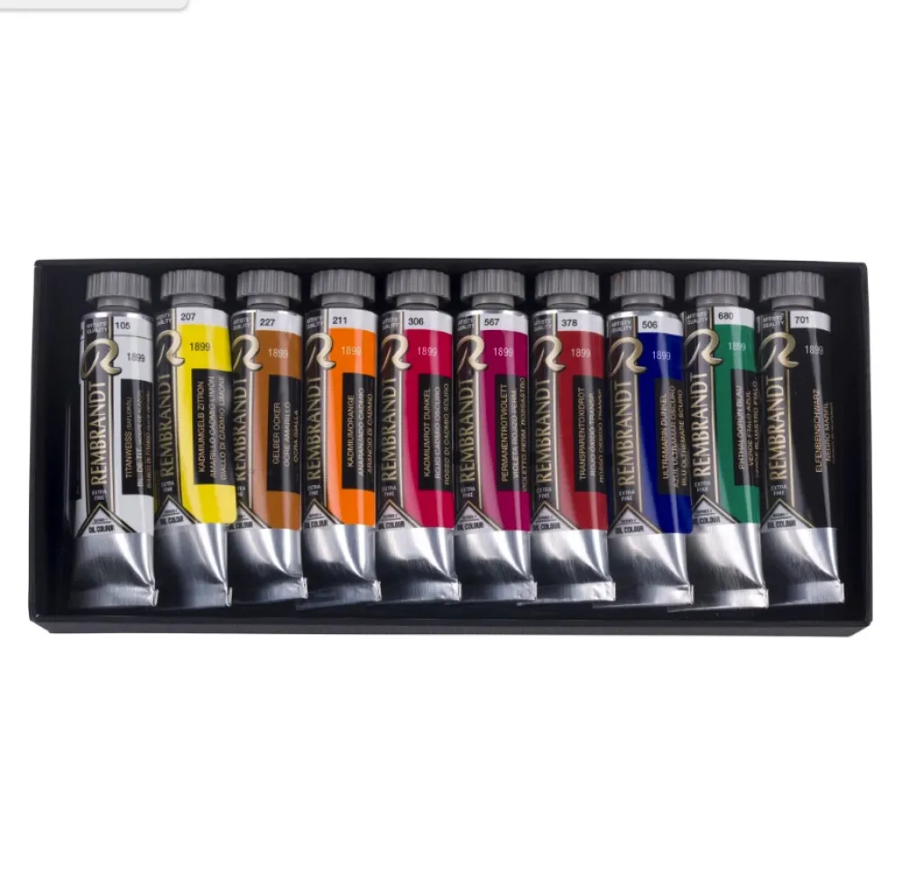 Rembrandt Zestaw farb olejnych The Modern Portrait - x Alpay Efe - 10 kolorów x 15 ml