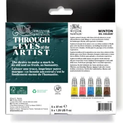 Winsor & Newton Zestaw farb olejnych Winton Botanic - - 5 x 37 ml > Farby Olejne