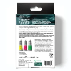Winsor & Newton Zestaw farb olejnych Winton Fluo - - 3 x 37 ml