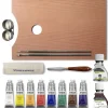 Winsor & Newton Zestaw farb olejnych Winton w drewnianym etui - - 15 szt.