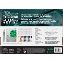 Winsor & Newton Zestaw farb olejnych Winton z akcesoriami - - 14 szt.