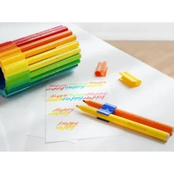 Dzieci Faber-Castell Zestaw flamastrów Connector w walizce - - 60 kolorów