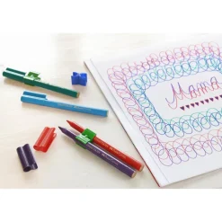 Dzieci Faber-Castell Zestaw flamastrów Connector w walizce - - 60 kolorów