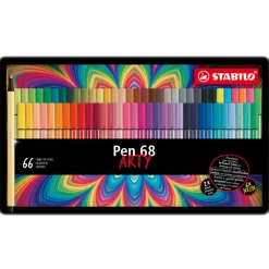 Stabilo Zestaw flamastrów Pen 68 Arty - - 66 kolorów