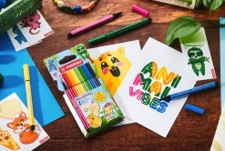 Stabilo Zestaw flamastrów Pen 68 Mini Animal Vibes - - 8 szt.