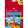 Dzieci Faber-Castell Zestaw flamastrów Zamek - - 12 kolorów