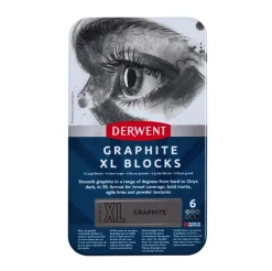 Derwent Zestaw grafitów naturalnych Graphite XL w sztyfcie - - 6 szt.