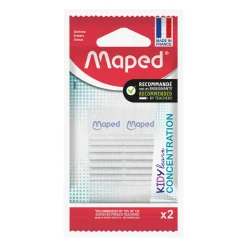 Maped Zestaw gumek ołówkowych Kidy Learn Concentration - - 2 szt. > Akcesoria
