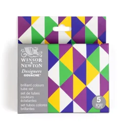 Winsor & Newton Zestaw gwaszy Designers Brilliant - - 5 x 14 ml ><noscript><img width=