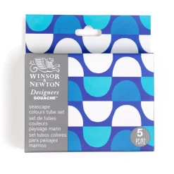 Winsor & Newton Zestaw gwaszy Designers Seascape - - 5 x 14 ml > Farby Gwasze I Tempery