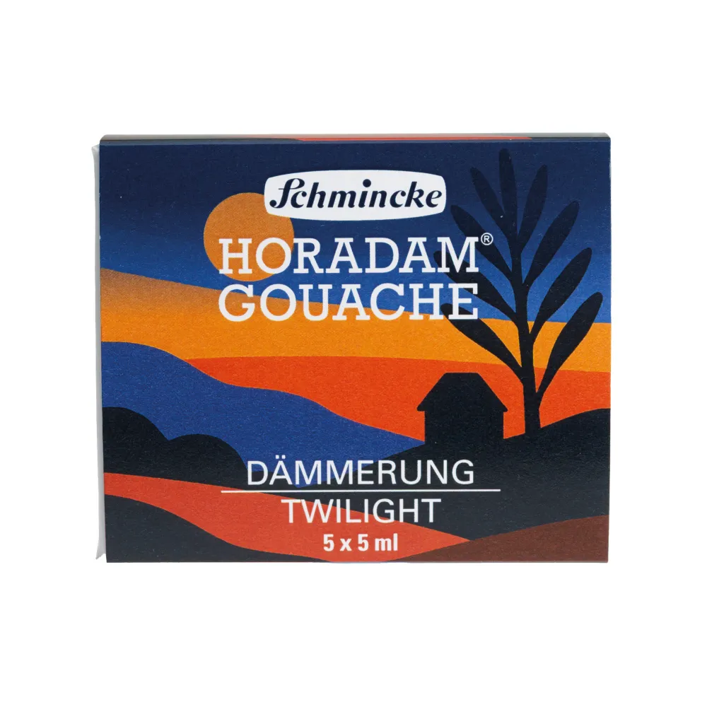 Schmincke Zestaw gwaszy Horadam Twilight - - 5 kolorów x 5 ml
