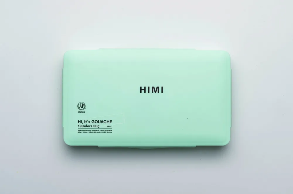HIMI Zestaw gwaszy Jelly Cup Basic Green - - 18 szt.