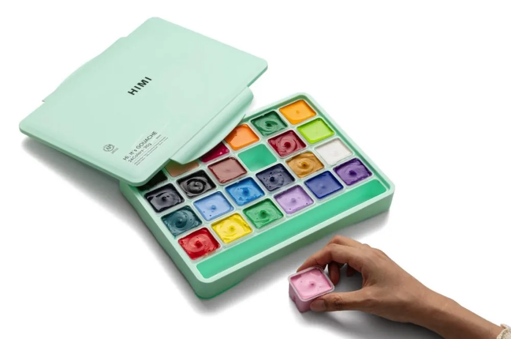 HIMI Zestaw gwaszy Jelly Cup Green - - 24 szt.