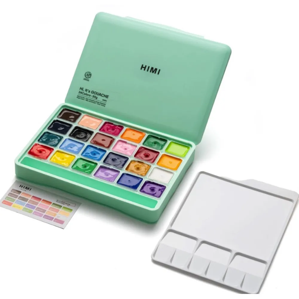 HIMI Zestaw gwaszy Jelly Cup Green - - 24 szt.